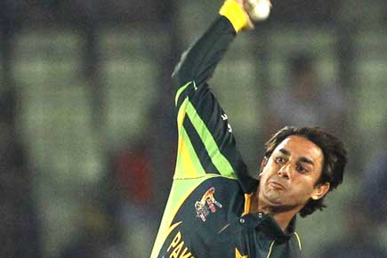 Test on Saeed Ajmal's action today