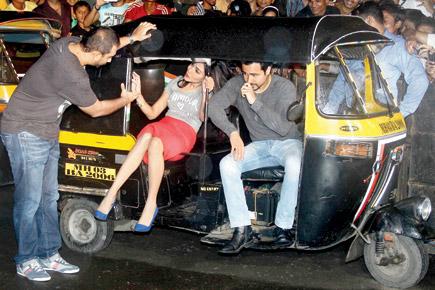 Spotted: Humaima Malick and Emraan Hashmi promoting 'Raja Natwarlal' Director Kunal Deshmukh, Humaima Malick and Emraan Hashmi