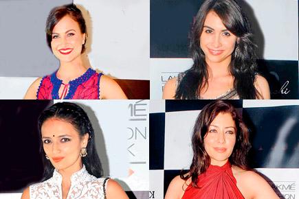 Celebs at LFW special event