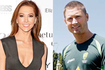 I have to get comfortable stripping: Michael Clarke's wife Kyly