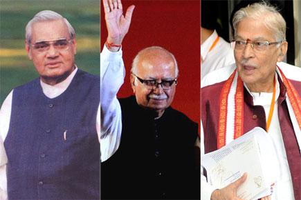 Vajpayee, Advani, Joshi out of BJP's top body