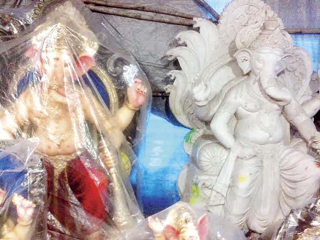 Compared to last year, people can expect to shell out 30 per cent more if they want to buy an idol for Ganesh festival