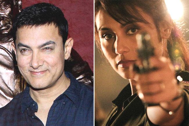 Aamir Khan and Rani mukerji in 