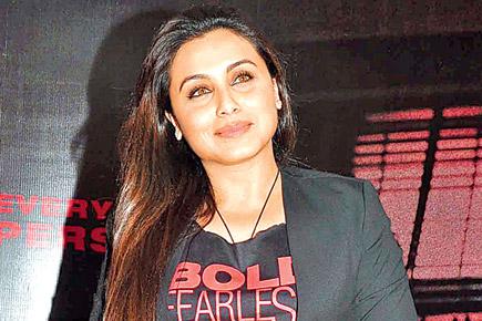 Spotted: Rani Mukerji at an event for 'Mardaani'