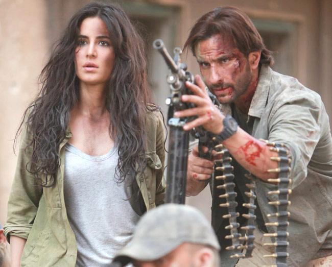 Katrina Kaif and Saif Ali Khan in 