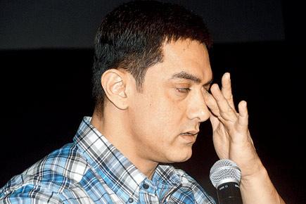 Aamir Khan breaks down at a press meet