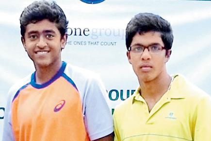 Aryan Goveas misses double