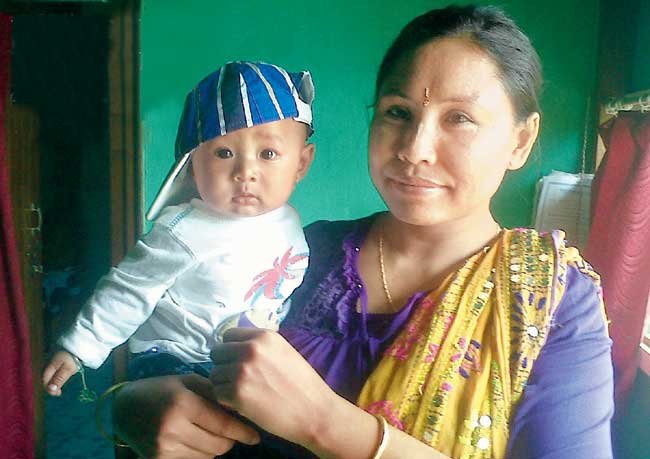From the family album: India boxer Sarita Devi with her son Tomthil