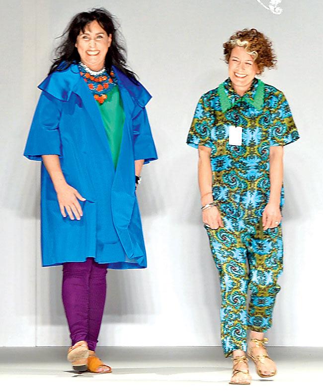 Australian designers Lydia Pearson and Pamela Easton 