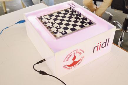 Mumbai college designs tech-savvy chessboard for the blind 