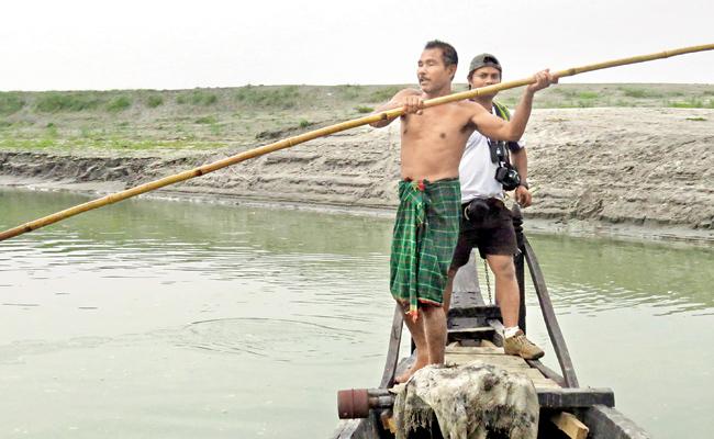 Jadav Payeng travels from his home Kokilamukh to Molai forest