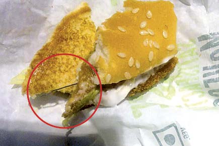 Video: Doctor finds metal wire in burger at Lower Parel's McDonald's
