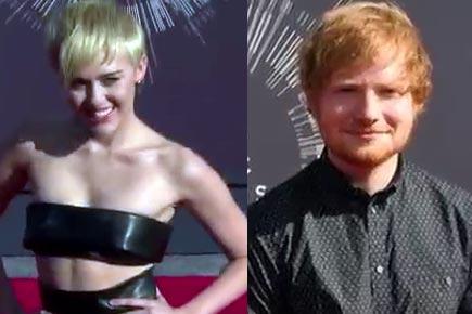 Miley Cyrus abuses Ed Sheeran?