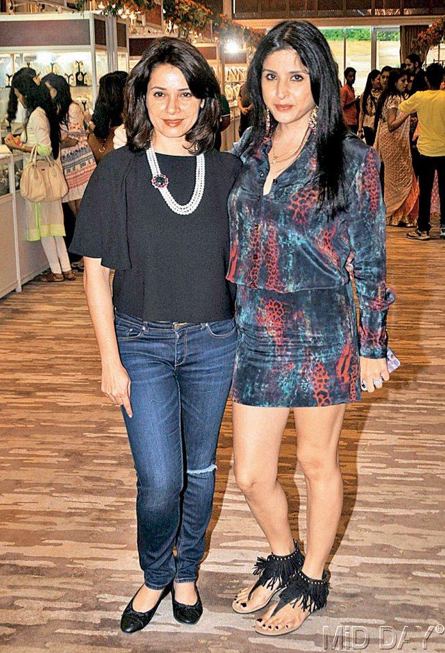 Neelam and Maheep Kapoor