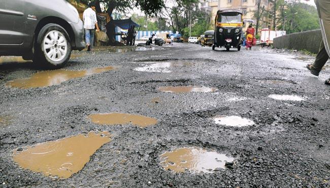 The amount BMC is spending on temporary repairs is almost twice the amount required to make a new road