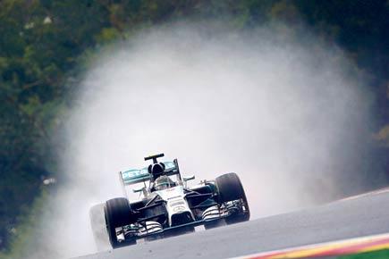 Belgian GP: Nico Rosberg smokes his rivals