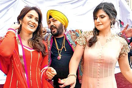 Zareen Khan at Indian Independence Day celebrations in New York