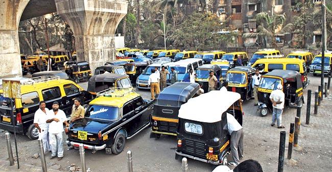 The transport department has instructed auto rickshaw and taxi drivers to not charge new fares until they have recalibrated their electronic meters. File pic