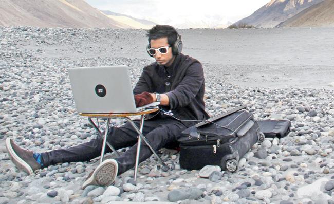 The Ladakh Project by SickFlip incorporates tunes made on-site