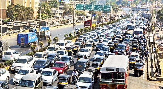 While government agencies blame each other for the poor condition of roads, commuters are stuck in traffic for hours