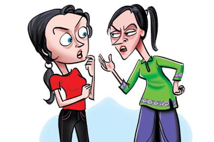 'I'm fed up of my sister's intrusion...'