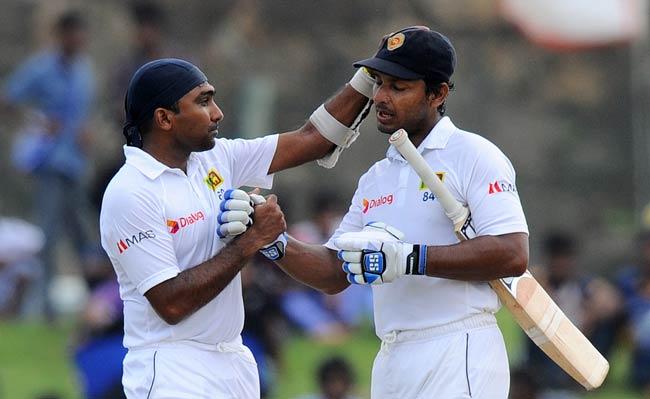 Mahela Jayawardene and Kumar Sangakkara