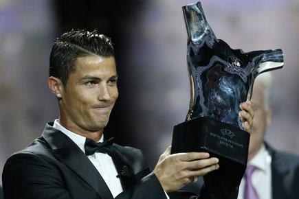 Cristiano Ronaldo named European Player of the Year
