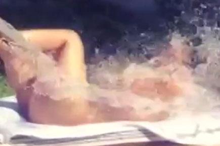 Sofia Hayat's nude ALS Ice Bucket Challenge