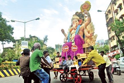 Once again, Mumbai's Ganesh mandals asked to limit height of idols to 18 ft