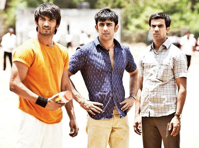 Kai Po Che is set in 2001, but the film features a huge cut out of Sachin Tendulkar wearing the 2007 World Cup jersey