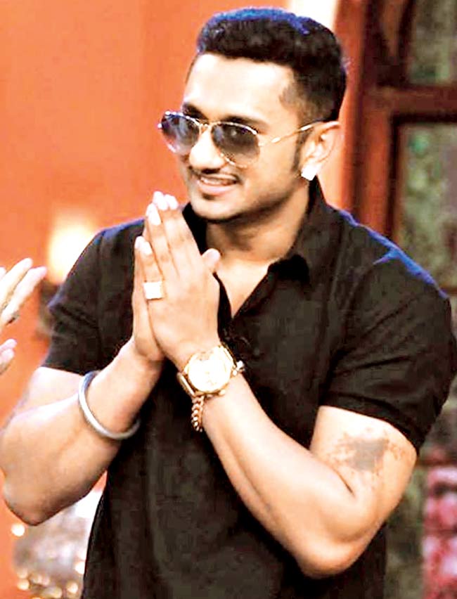 Honey Singh flaunts a mark on his arm