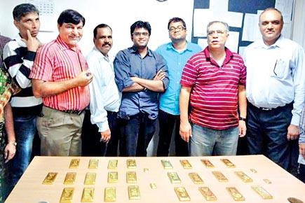 Gold seizures at the Mumbai airport highest in 15 years