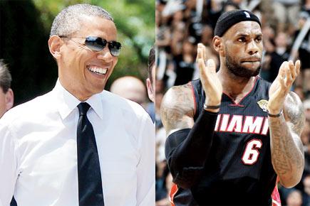 Obama is a huge fan of LeBron James 
