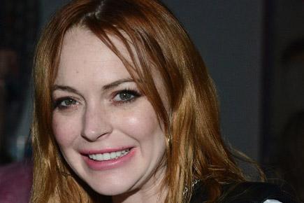 Lindsay Lohan falls down during Italian Film Festival