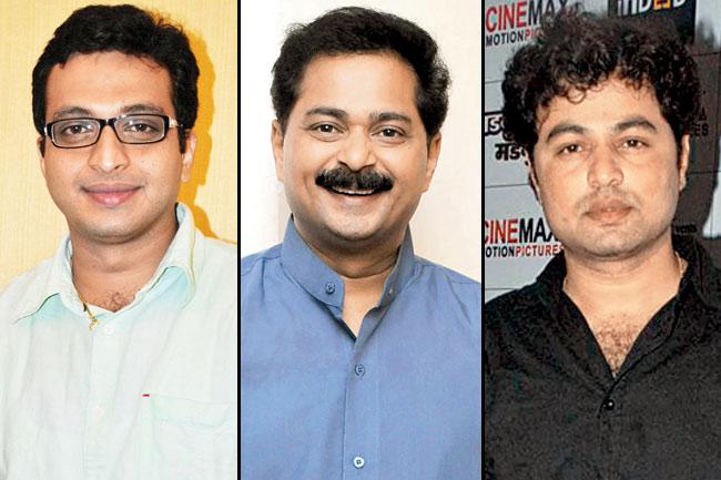 Amol Kolhe, Aadesh Bandekar and Subodh Bhave
