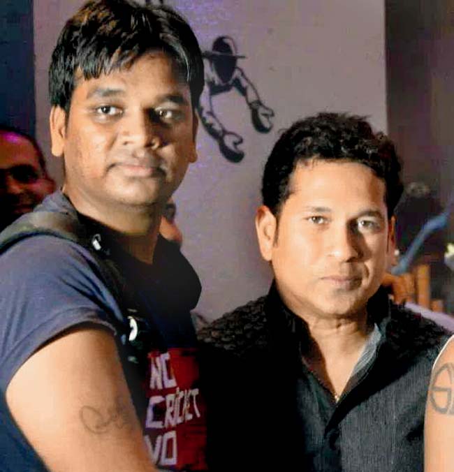Sachin Tendulkar’s fan got his signature tattooed