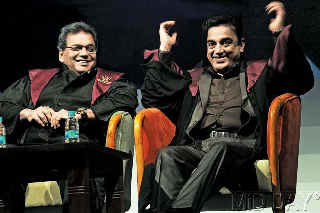 Subhash Ghai and Kamal Haasan