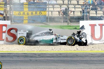 Hamilton's Hockenheim hopes come crashing down