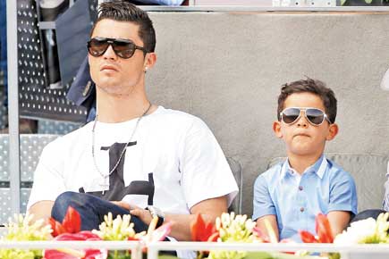 Cristiano Ronaldo's four-year-old son has no idea who his mum is!