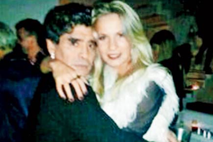 Is 25-year-old journalism student Diego Maradona's new partner?