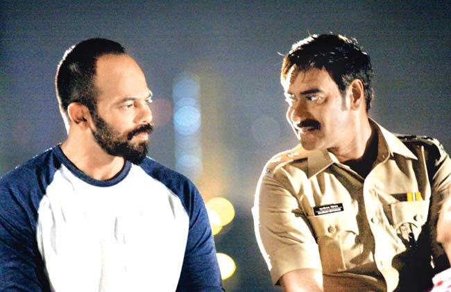 Rohit Shetty and Ajay Devgn