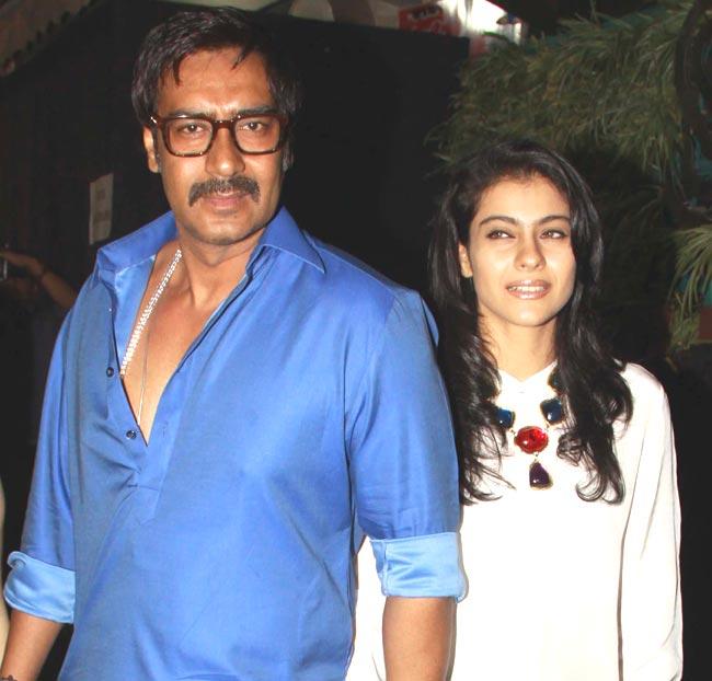 Ajay Devgn with wife Kajol