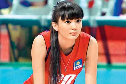 Controversy: Kazakhstan beauty Sabina a distraction at volleyball championship