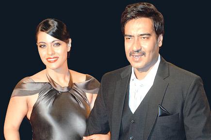 Ajay turned baby-sitter when Kajol was shooting for 