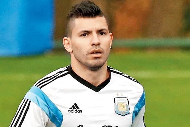 FIFA World Cup: Sergio Aguero back in Argentina training