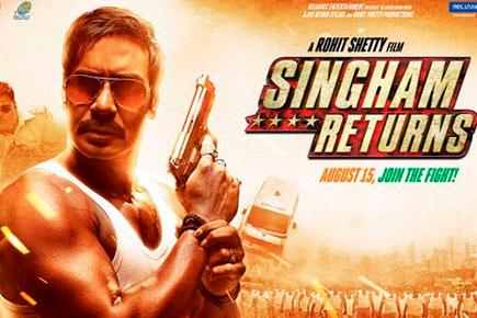 First look: Ajay Devgn back in 'Singham Returns'