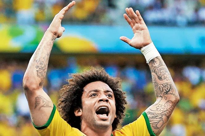 Football: Brazilian Marcelo delighted to complete decade at Real Madrid
