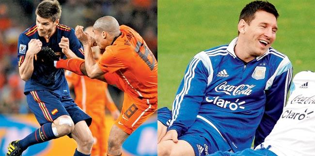 Nigel De Jong vs Lionel Messi