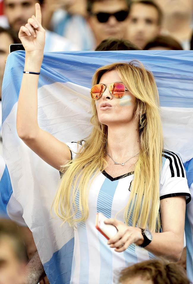 A Argentine fan