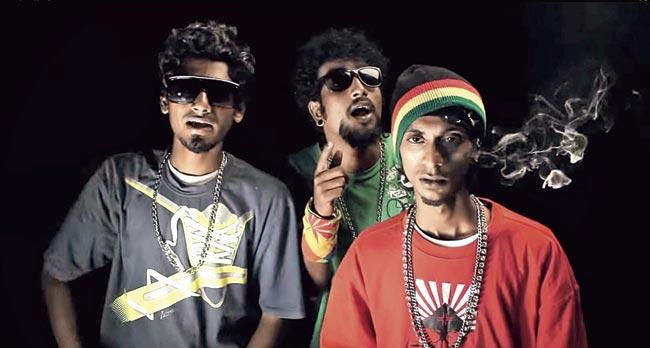 (Left to right) Agnel Avinash Benson, Rajesh Radhakrishnan and Tony Sebastian want marijuana to be legalised